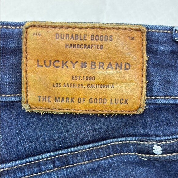 Lucky Brand Blue Skinny Jeans with Tapered Leg Size 27 - Picture 7 of 10